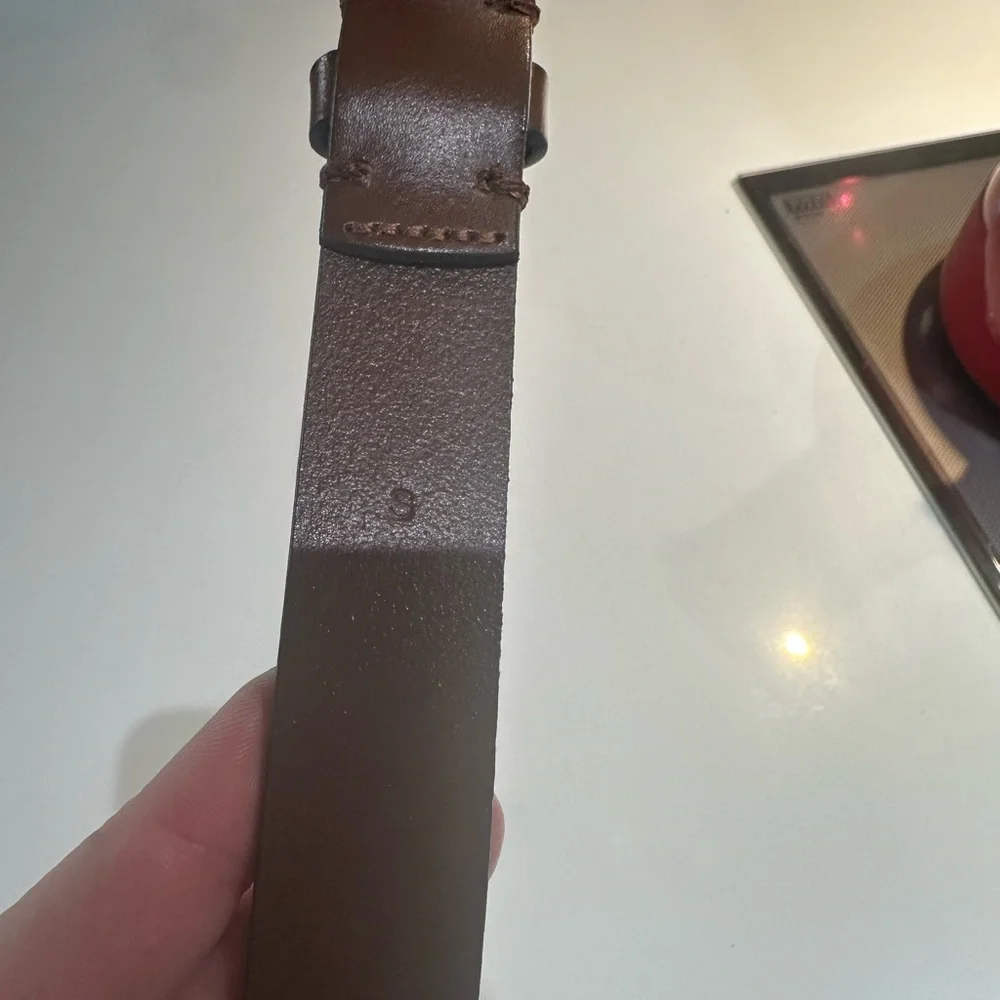 Boys Brown Leather Belt